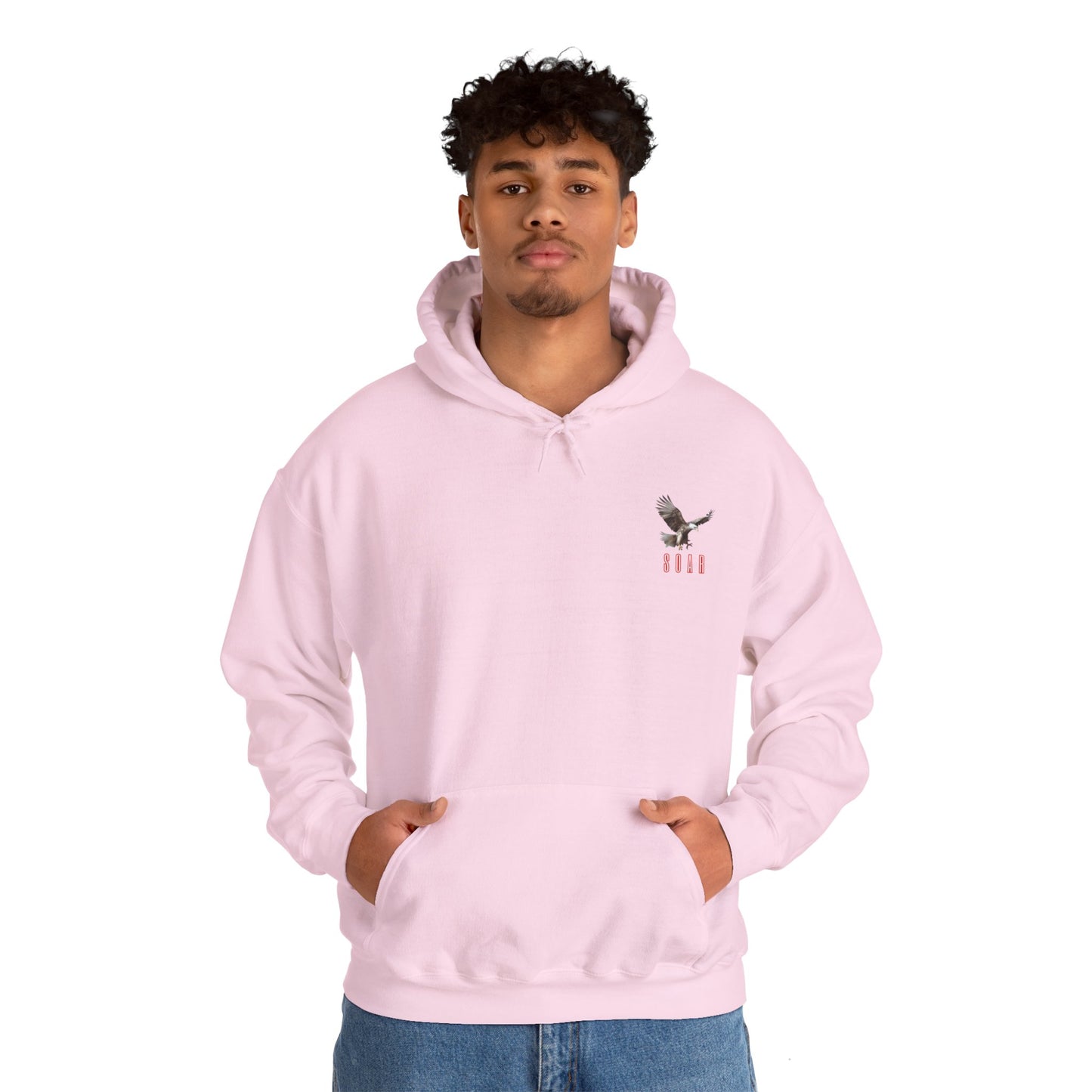 Unisex Heavy Blend™ Hooded Graphic Design (SOAR) Sweatshirt