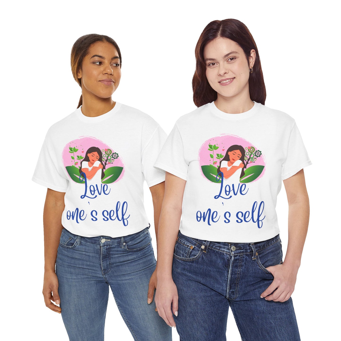 Unisex Heavy Cotton (Love One's Self) T-shirt