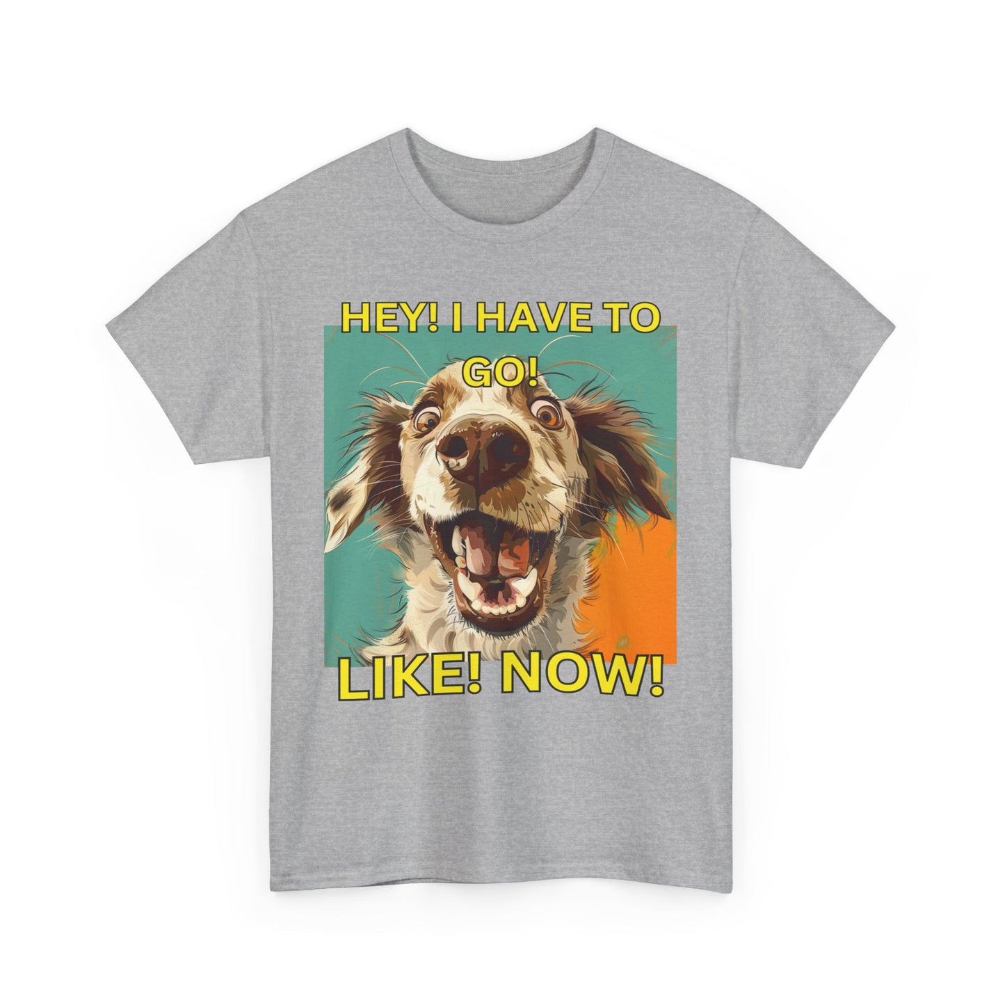 Unisex Heavy Cotton design (HEY I Got To Go) T-shirt