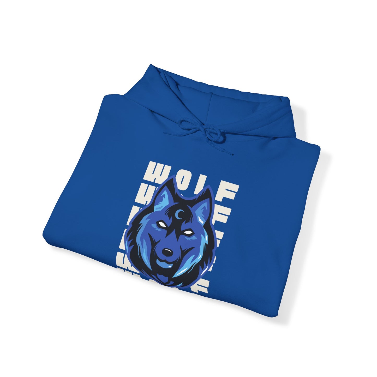 Unisex Heavy Blend™ Graphic Design (WOLF) Hooded Sweatshirt