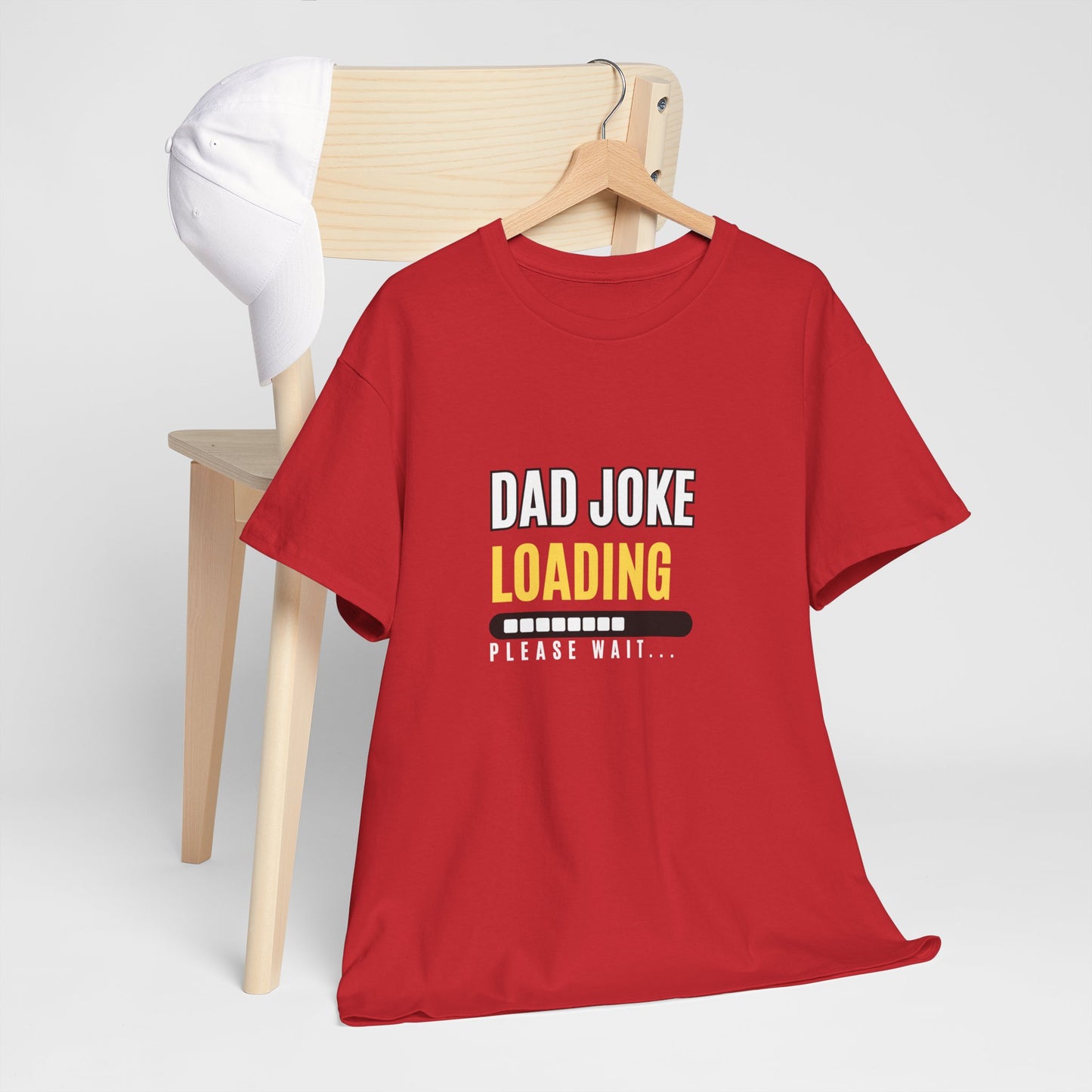 Unisex Heavy Cotton design (Dad Joke Loading) T-shirt