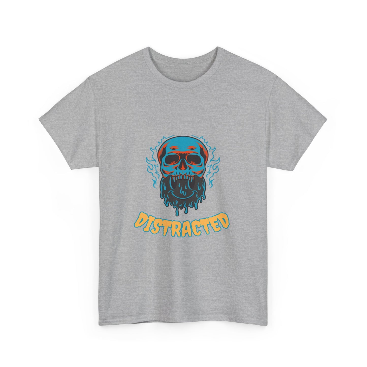 Unisex Heavy Cotton design (Distracted) T-shirt