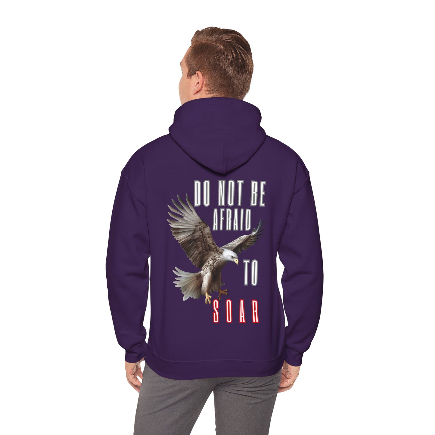 Unisex Heavy Blend™ Hooded Graphic Design (SOAR) Sweatshirt