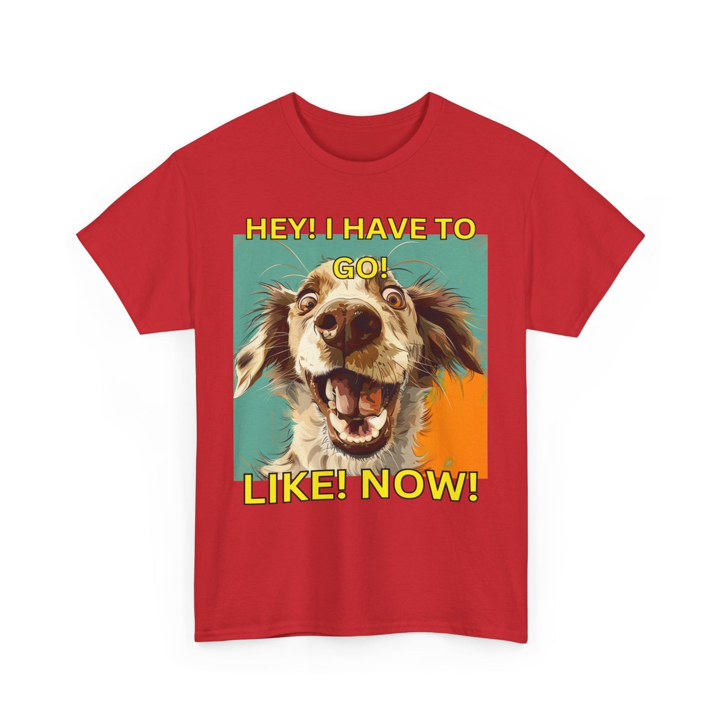 Unisex Heavy Cotton design (HEY I Got To Go) T-shirt