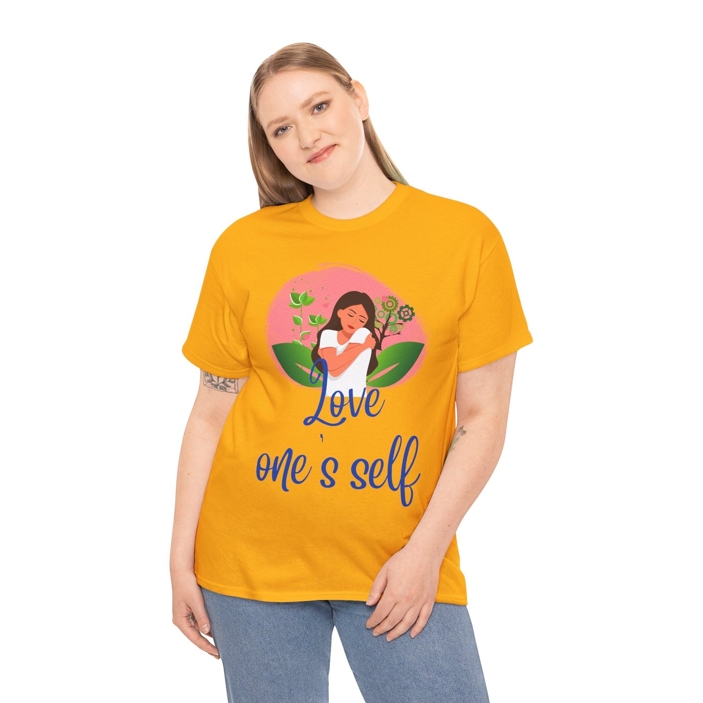 Unisex Heavy Cotton (Love One's Self) T-shirt