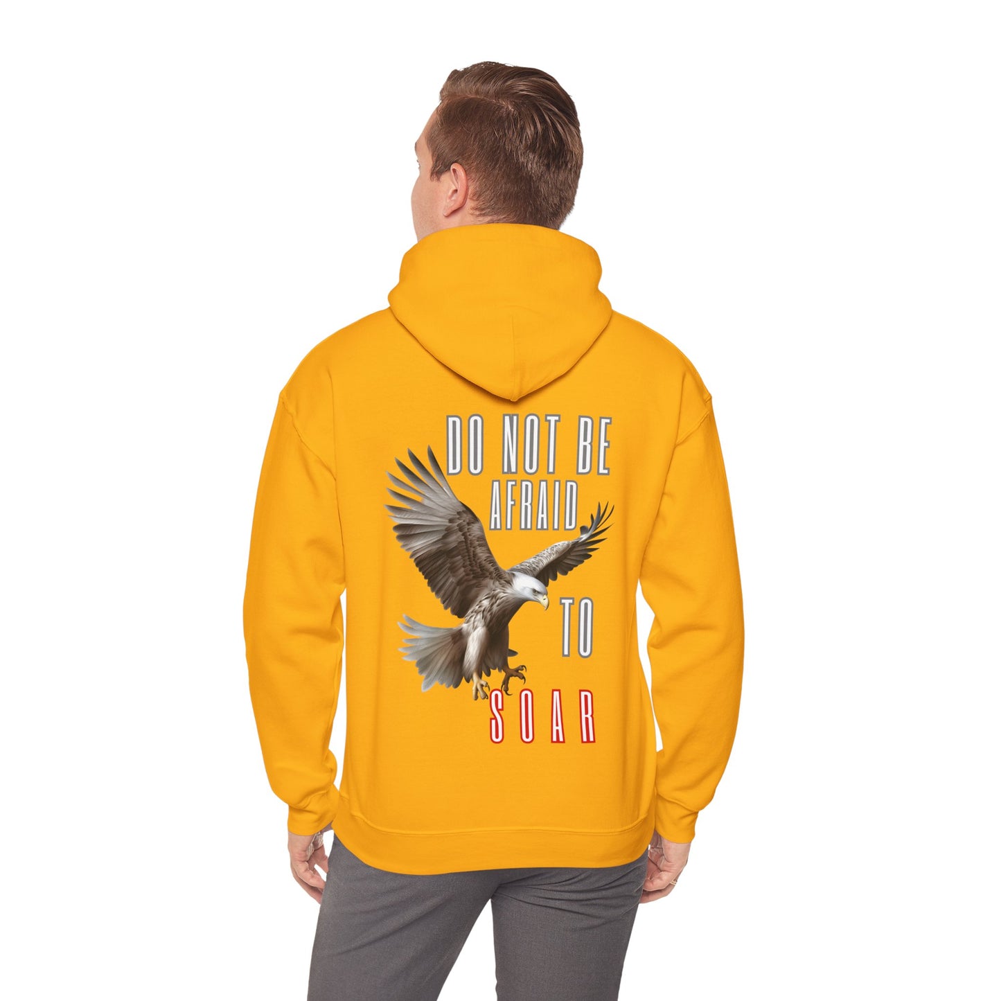 Unisex Heavy Blend™ Hooded Graphic Design (SOAR) Sweatshirt