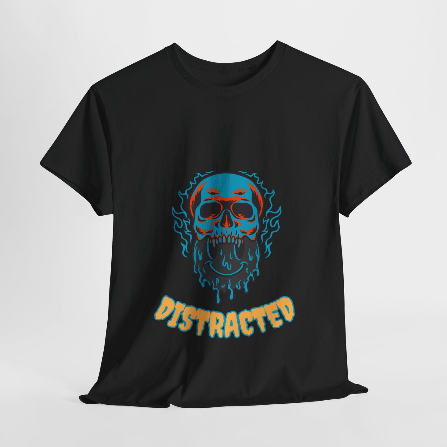 Unisex Heavy Cotton design (Distracted) T-shirt
