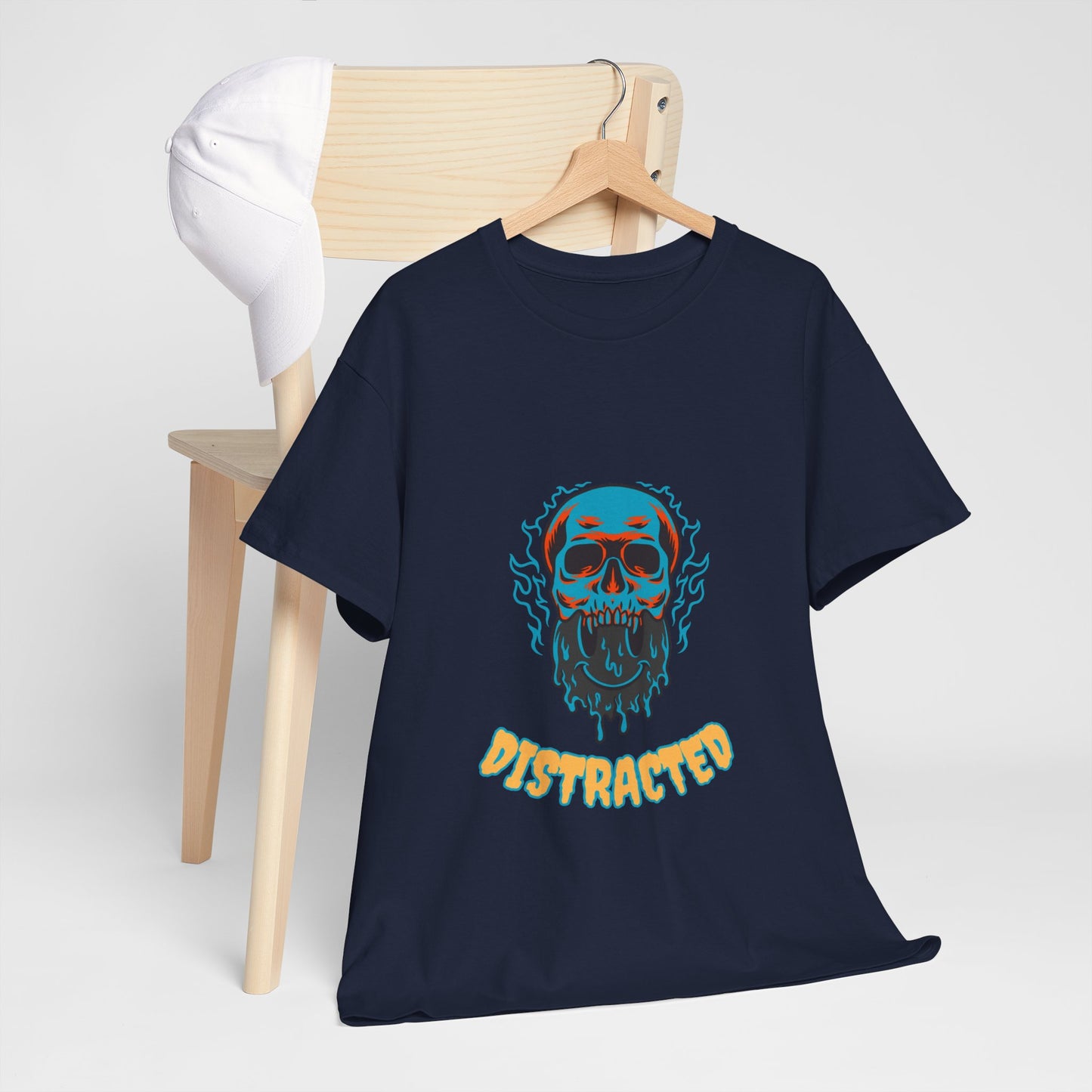 Unisex Heavy Cotton design (Distracted) T-shirt