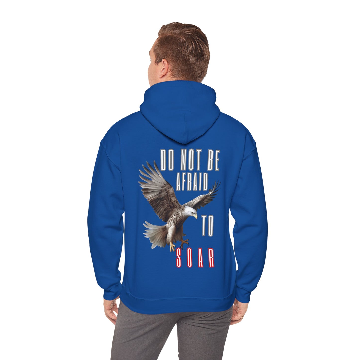 Unisex Heavy Blend™ Hooded Graphic Design (SOAR) Sweatshirt