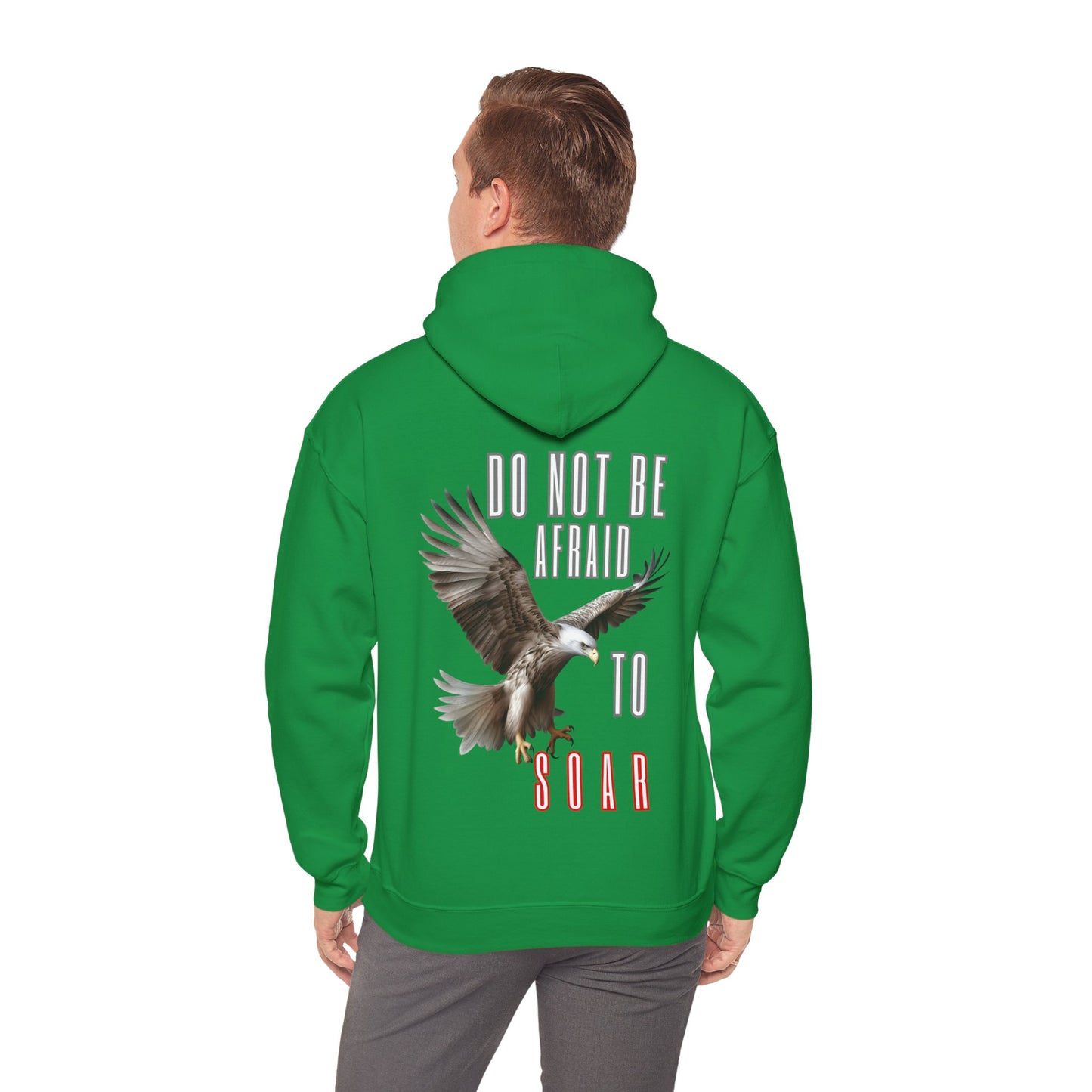 Unisex Heavy Blend™ Hooded Graphic Design (SOAR) Sweatshirt