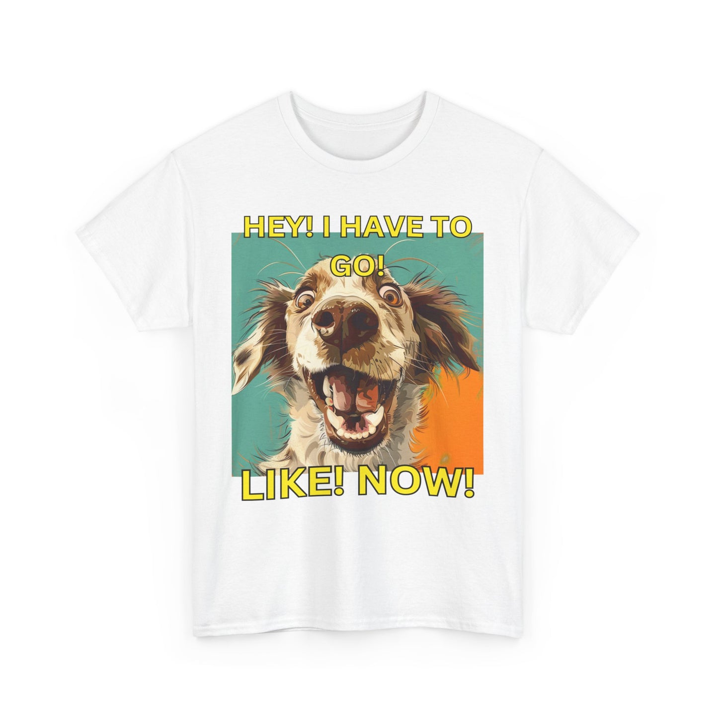 Unisex Heavy Cotton design (HEY I Got To Go) T-shirt