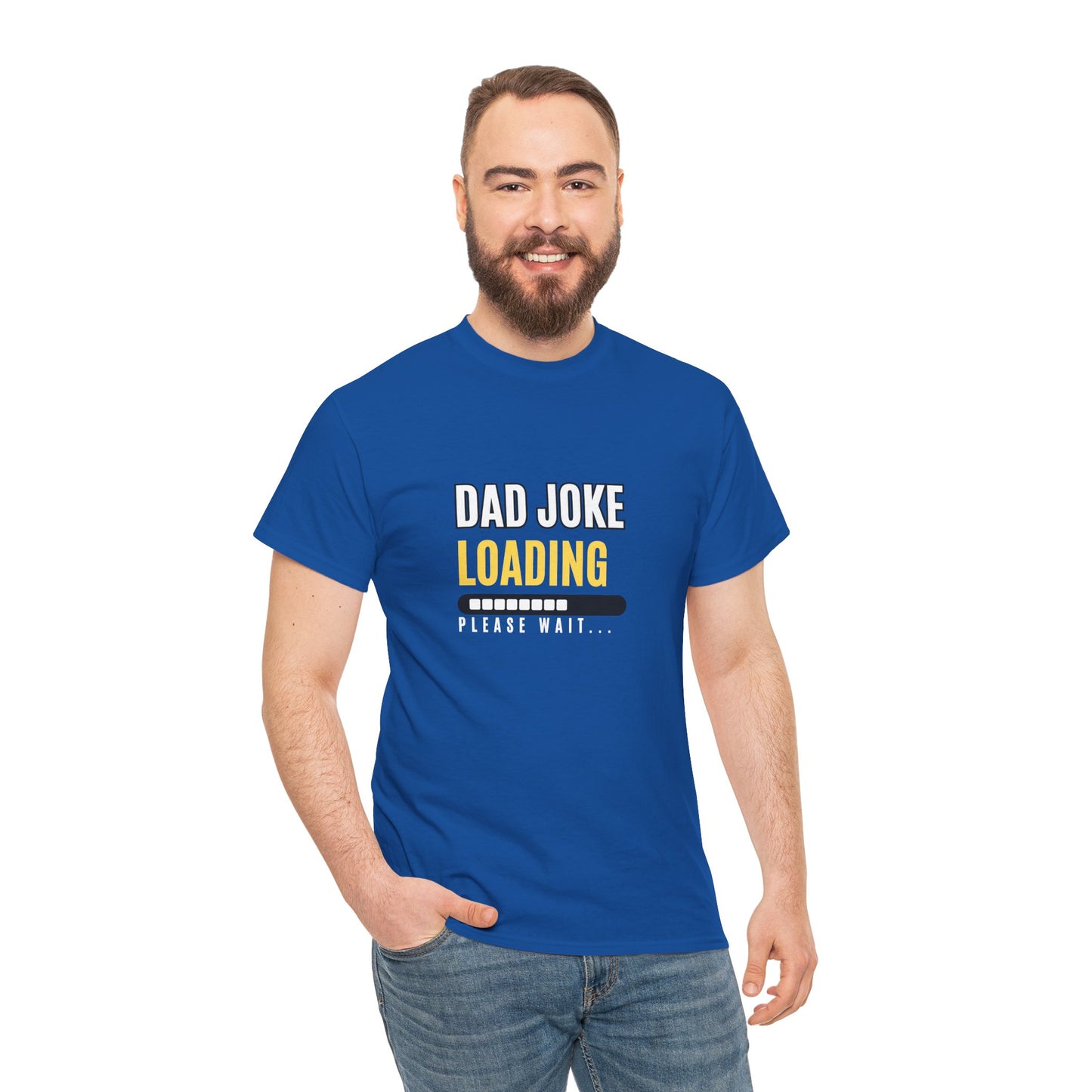 Unisex Heavy Cotton design (Dad Joke Loading) T-shirt