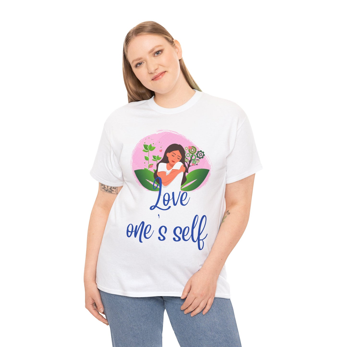 Unisex Heavy Cotton (Love One's Self) T-shirt