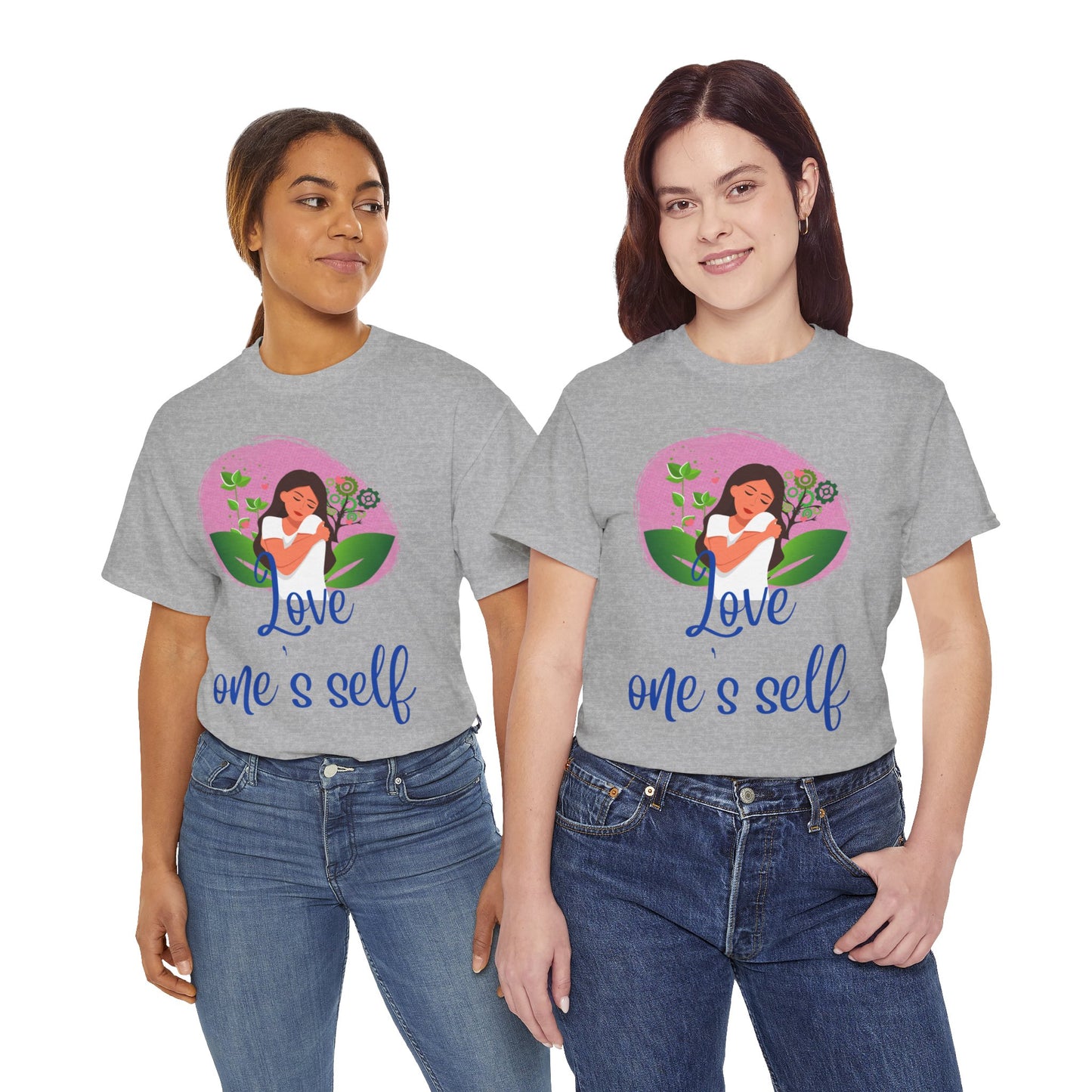 Unisex Heavy Cotton (Love One's Self) T-shirt