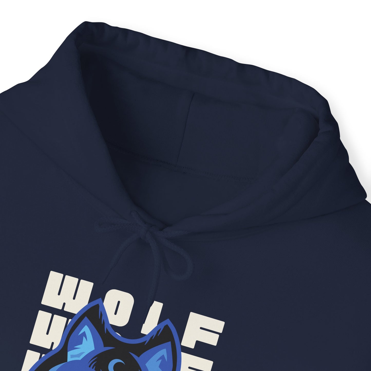 Unisex Heavy Blend™ Graphic Design (WOLF) Hooded Sweatshirt