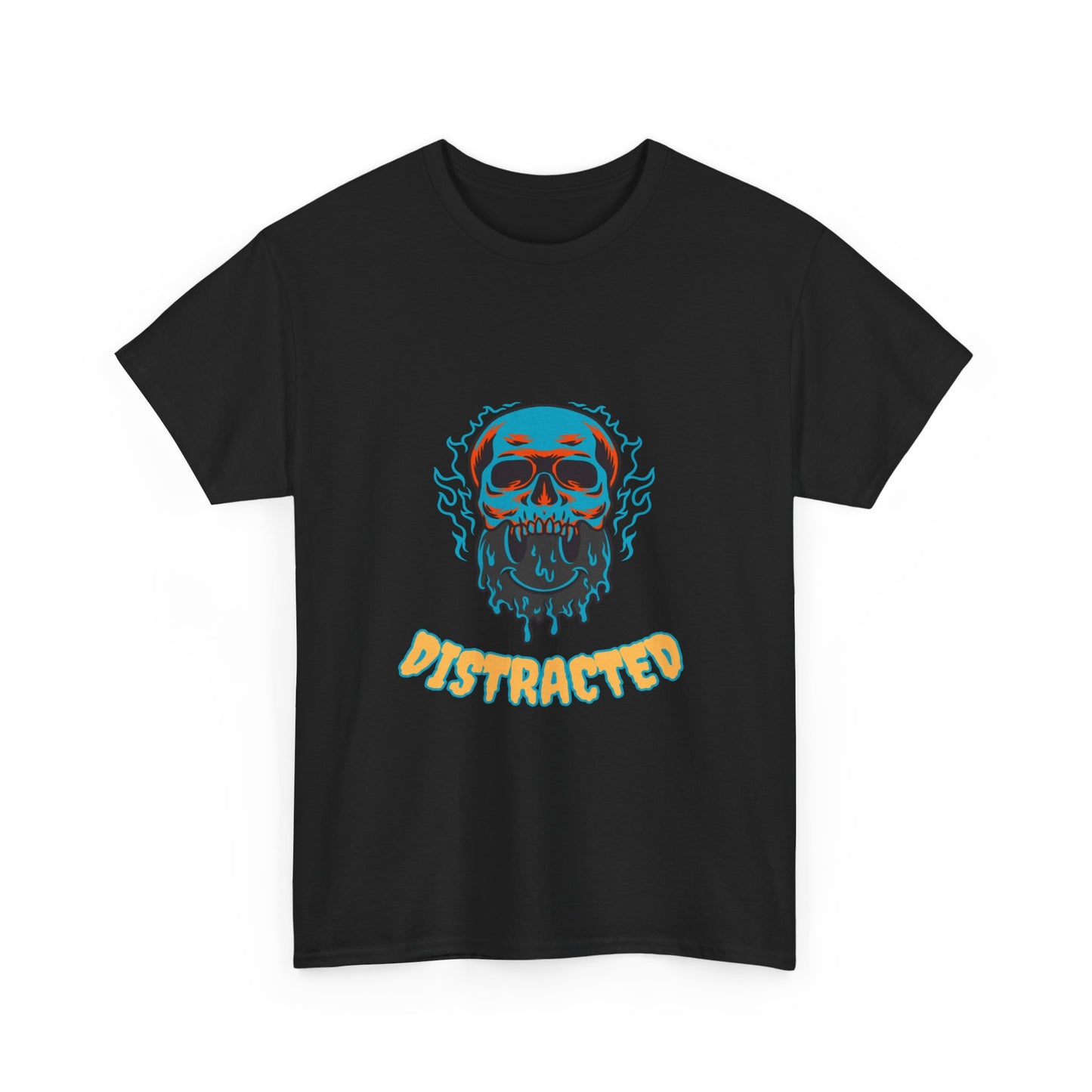 Unisex Heavy Cotton design (Distracted) T-shirt