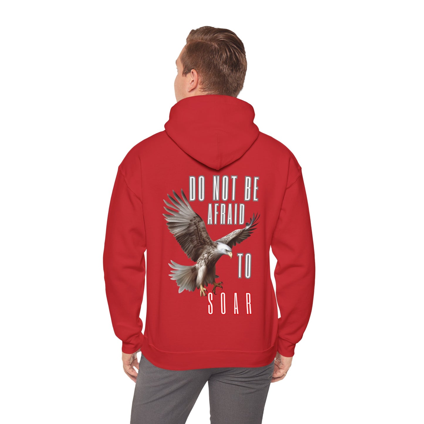 Unisex Heavy Blend™ Hooded Graphic Design (SOAR) Sweatshirt