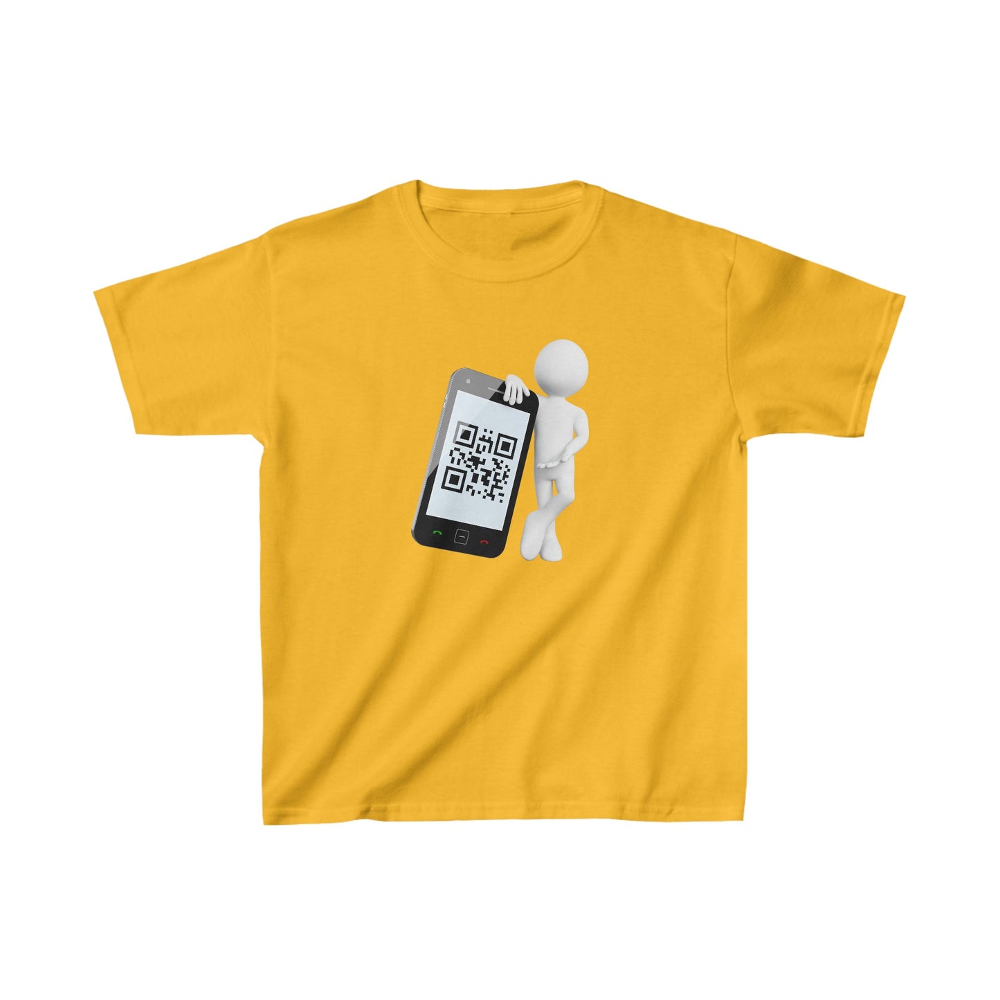 Kids Heavy Cotton Graphic design (Cell Phone) T-shirt