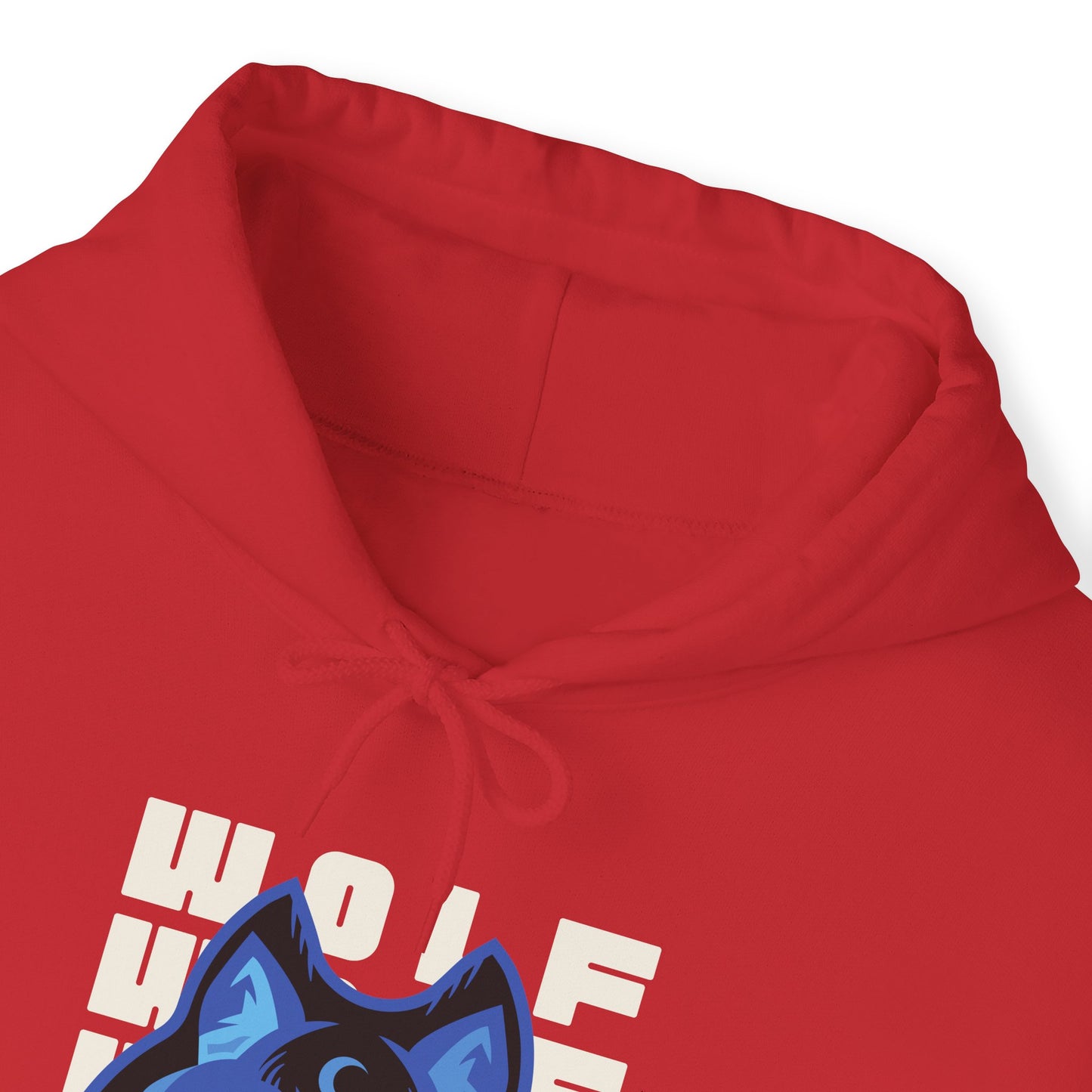 Unisex Heavy Blend™ Graphic Design (WOLF) Hooded Sweatshirt