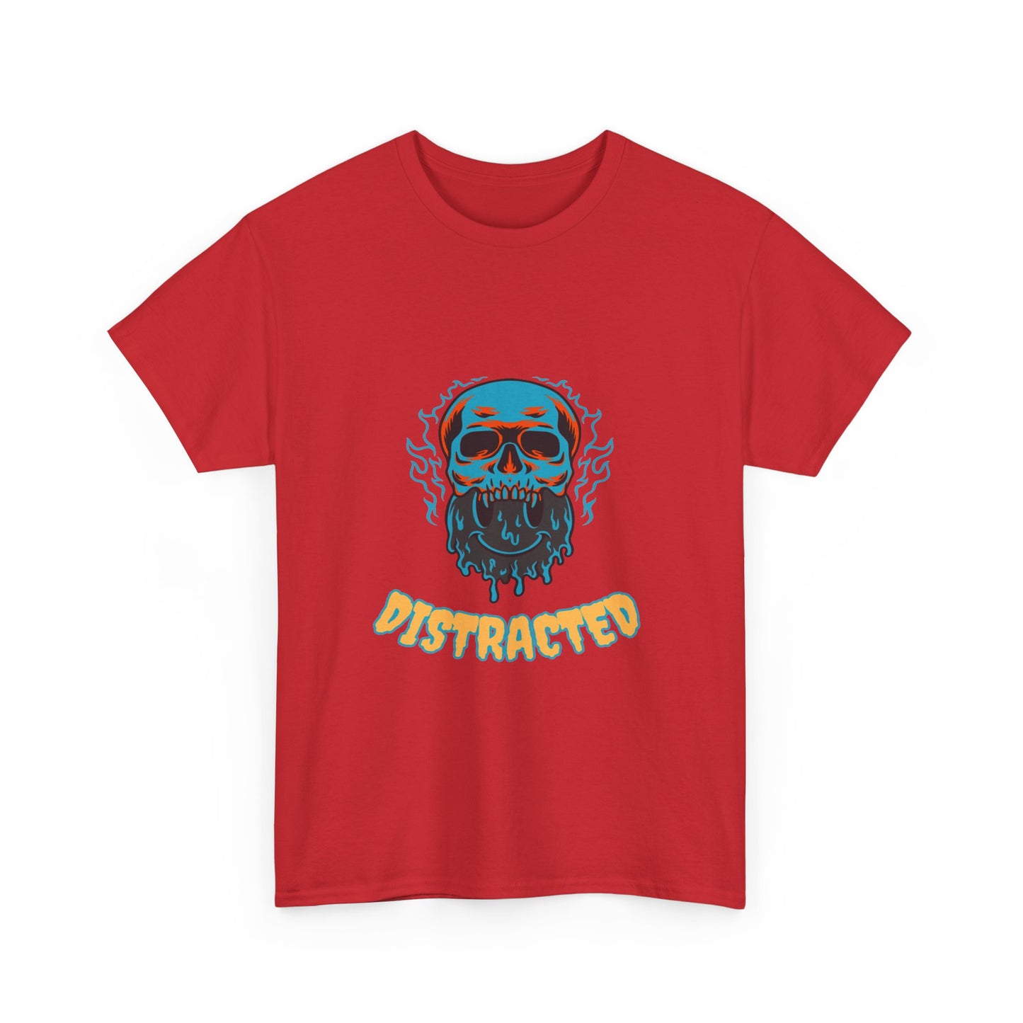 Unisex Heavy Cotton design (Distracted) T-shirt