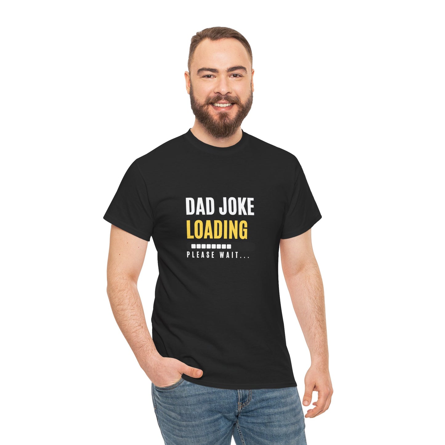 Unisex Heavy Cotton design (Dad Joke Loading) T-shirt