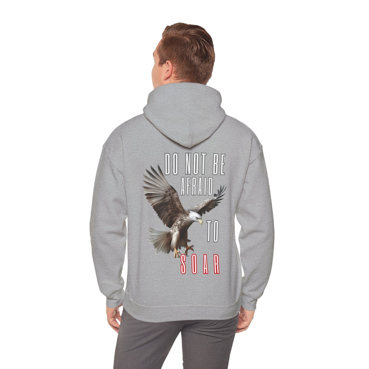 Unisex Heavy Blend™ Hooded Graphic Design (SOAR) Sweatshirt