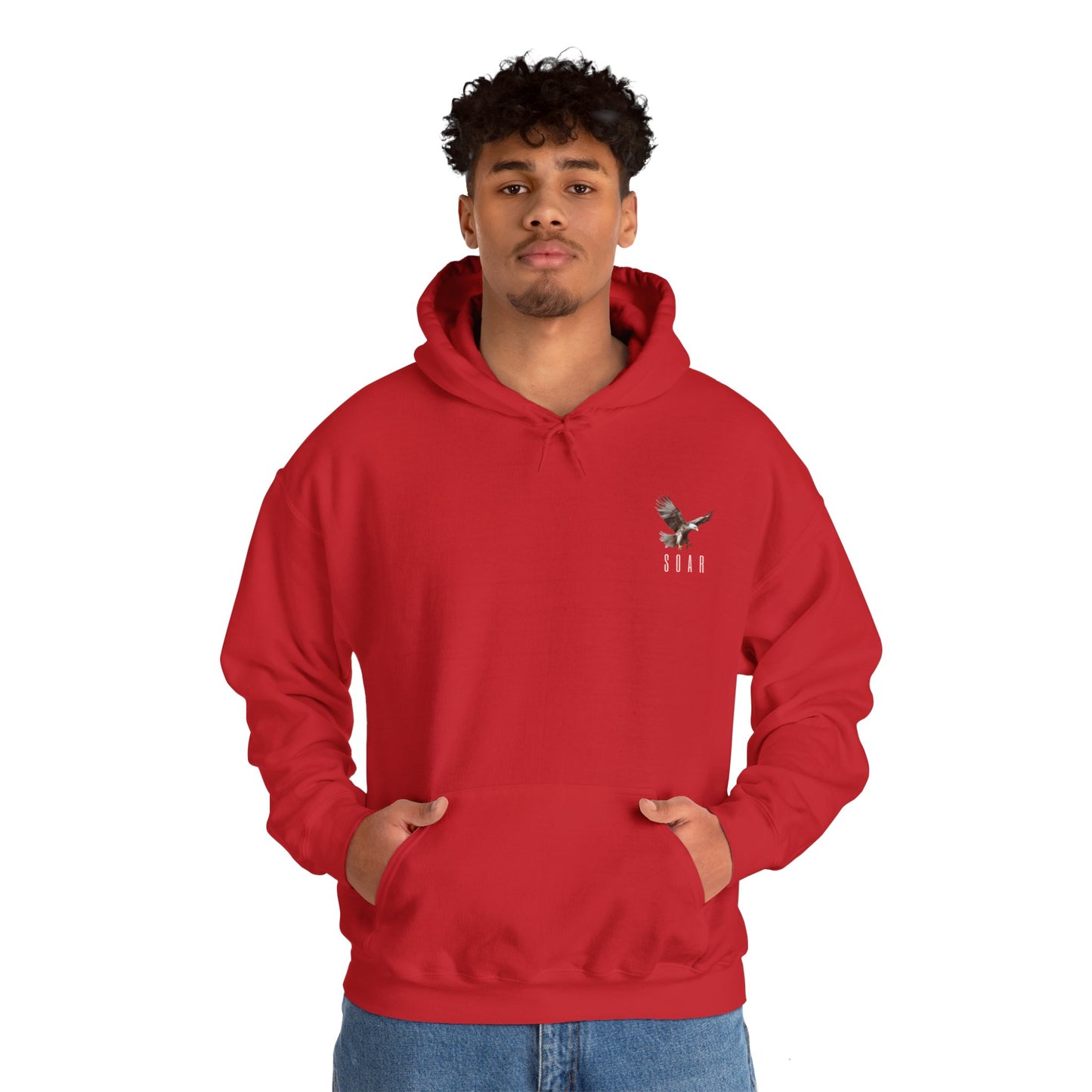 Unisex Heavy Blend™ Hooded Graphic Design (SOAR) Sweatshirt