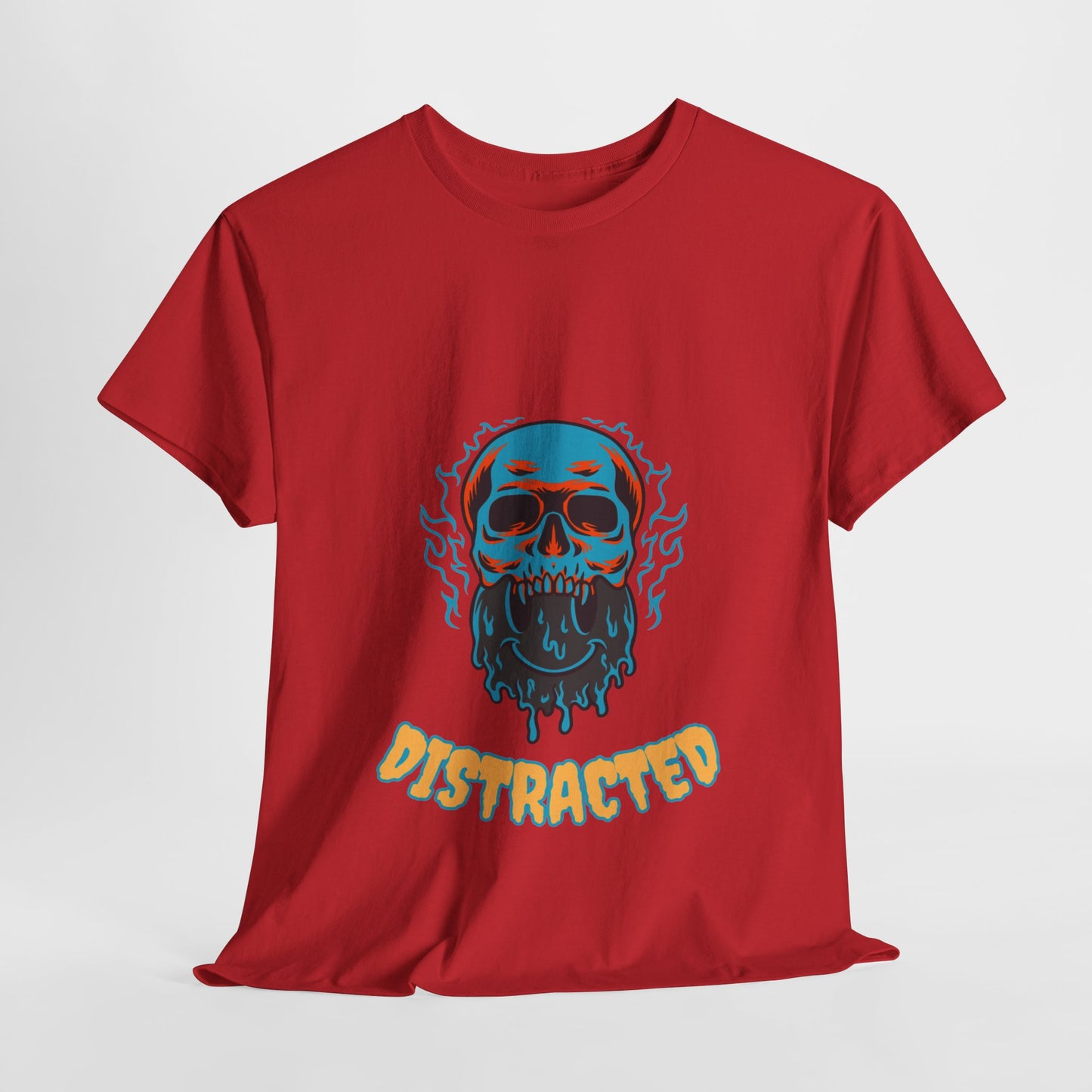 Unisex Heavy Cotton design (Distracted) T-shirt