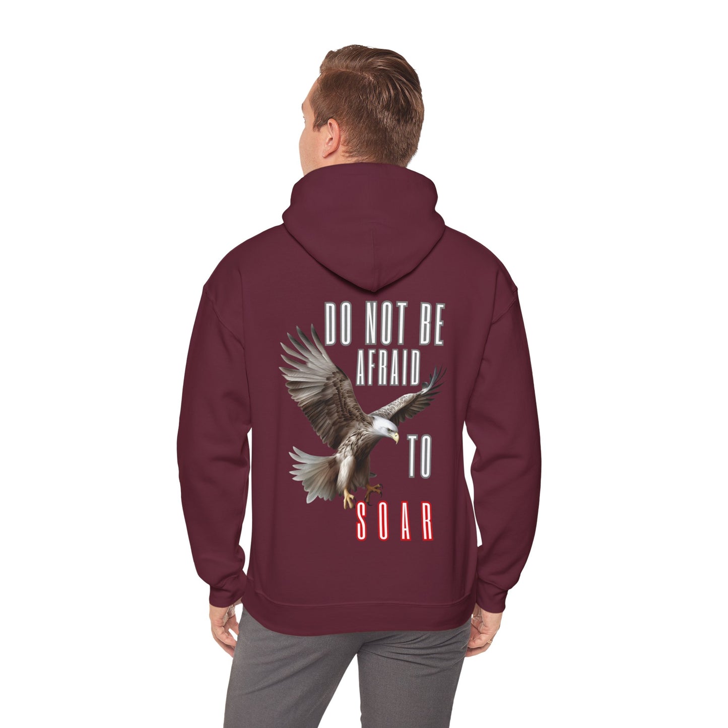 Unisex Heavy Blend™ Hooded Graphic Design (SOAR) Sweatshirt