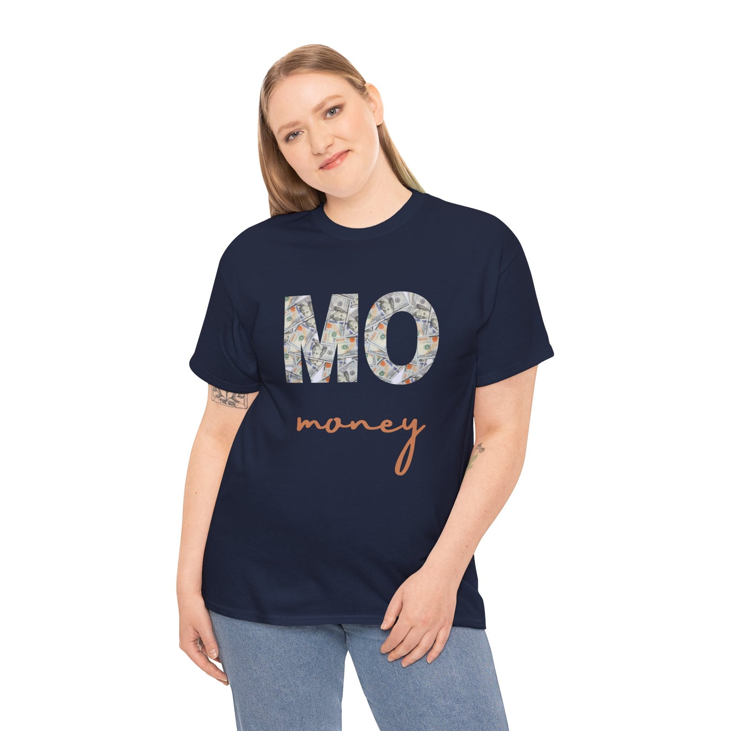 Unisex Heavy Cotton Design (Mo Money) T-shirt