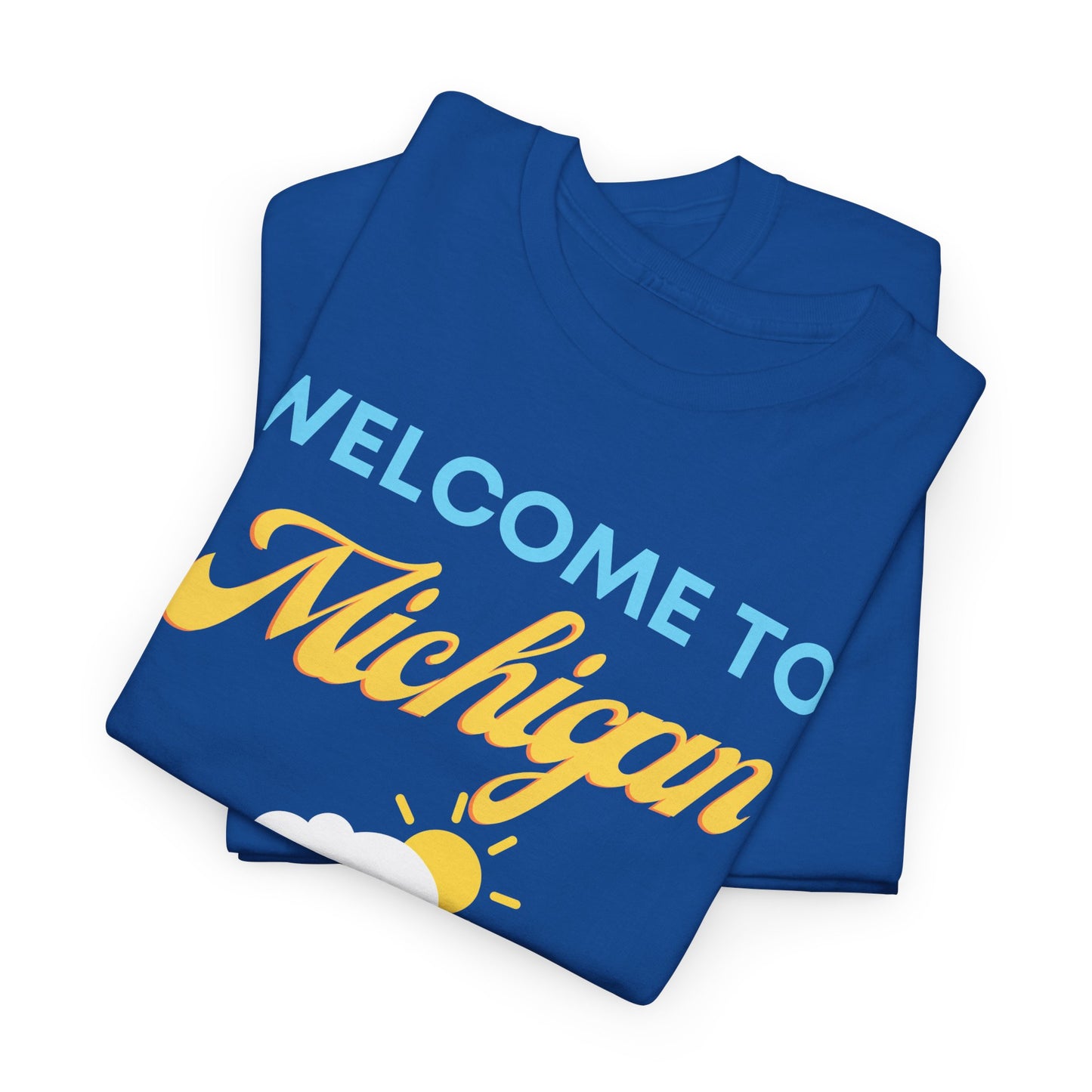 Unisex Heavy Cotton (Welcome To Michigan) T-shirt
