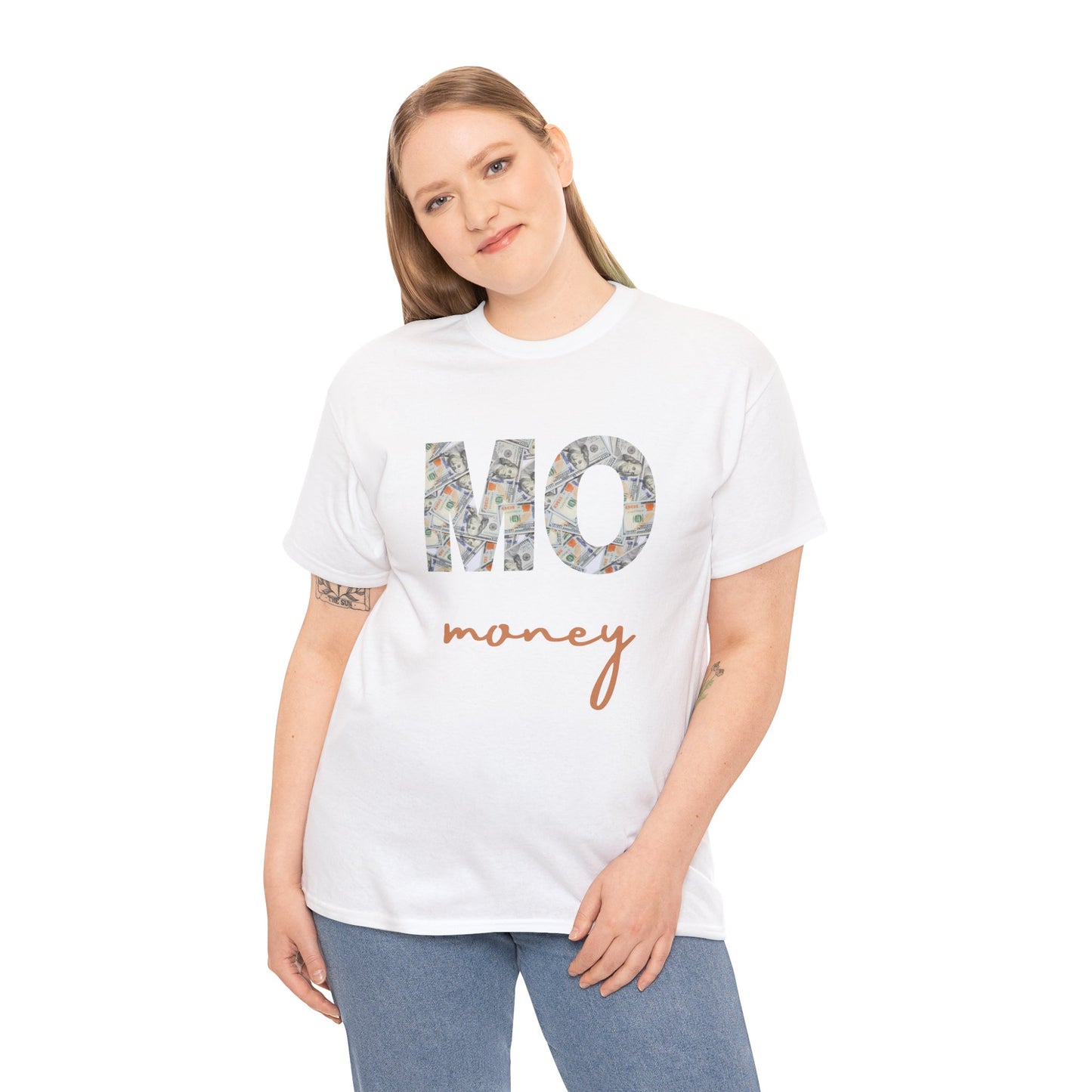Unisex Heavy Cotton Design (Mo Money) T-shirt