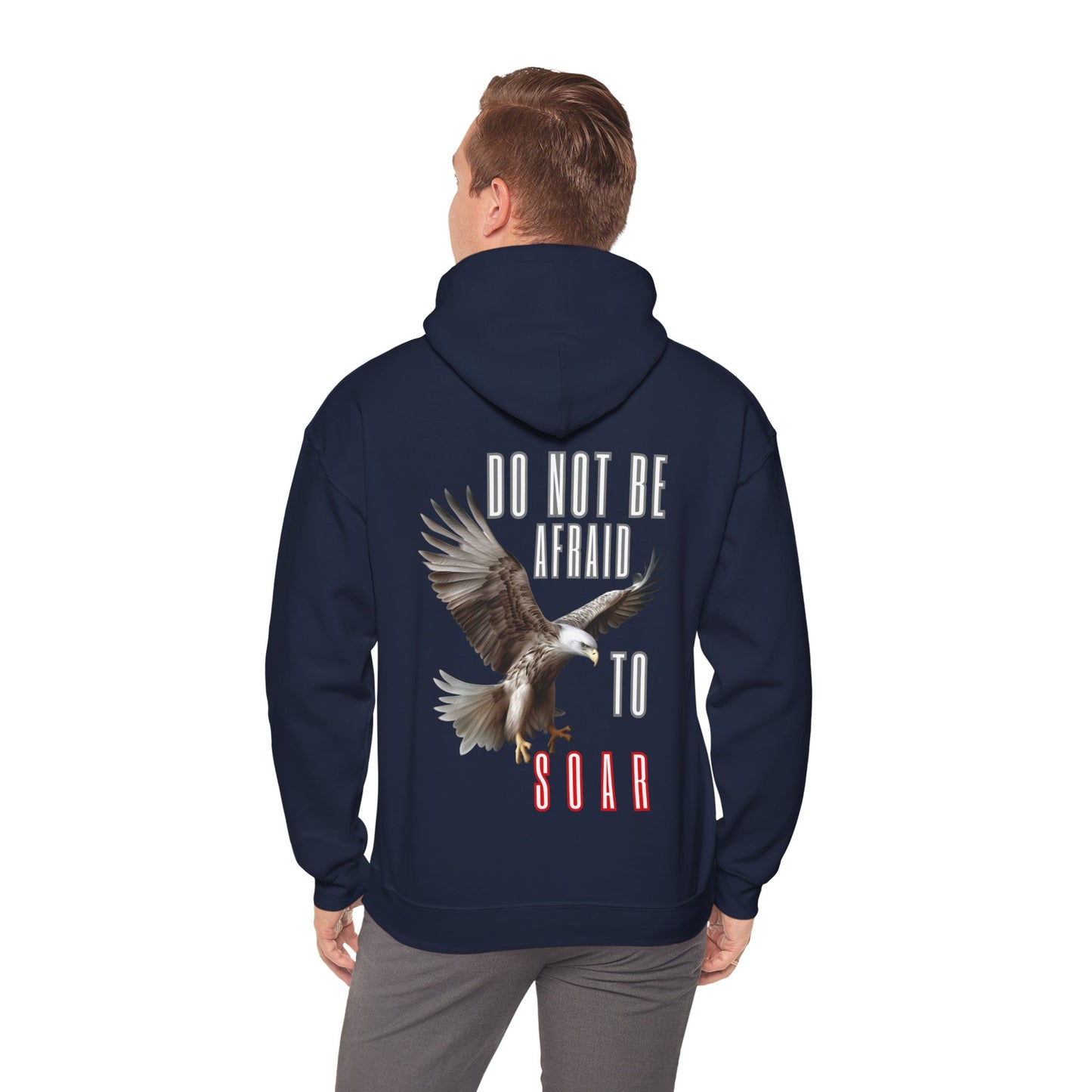 Unisex Heavy Blend™ Hooded Graphic Design (SOAR) Sweatshirt