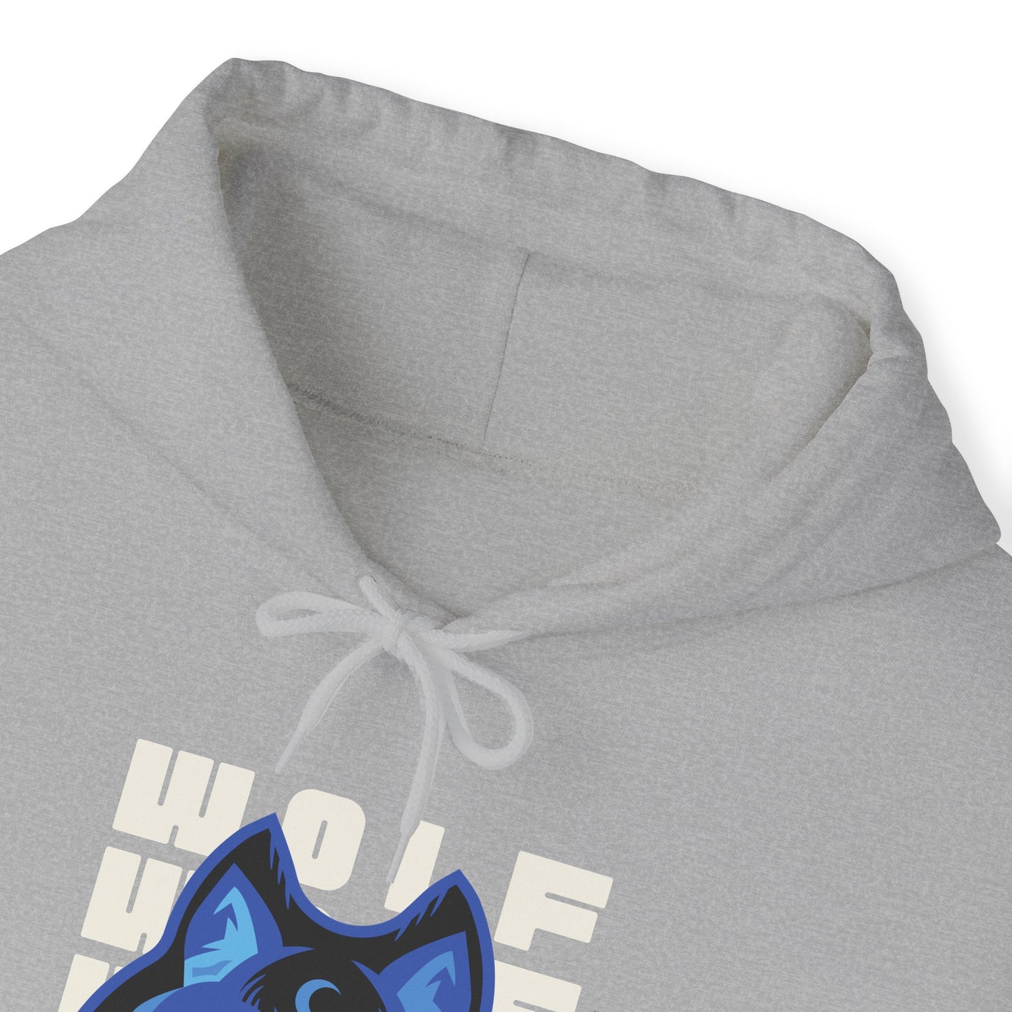 Unisex Heavy Blend™ Graphic Design (WOLF) Hooded Sweatshirt