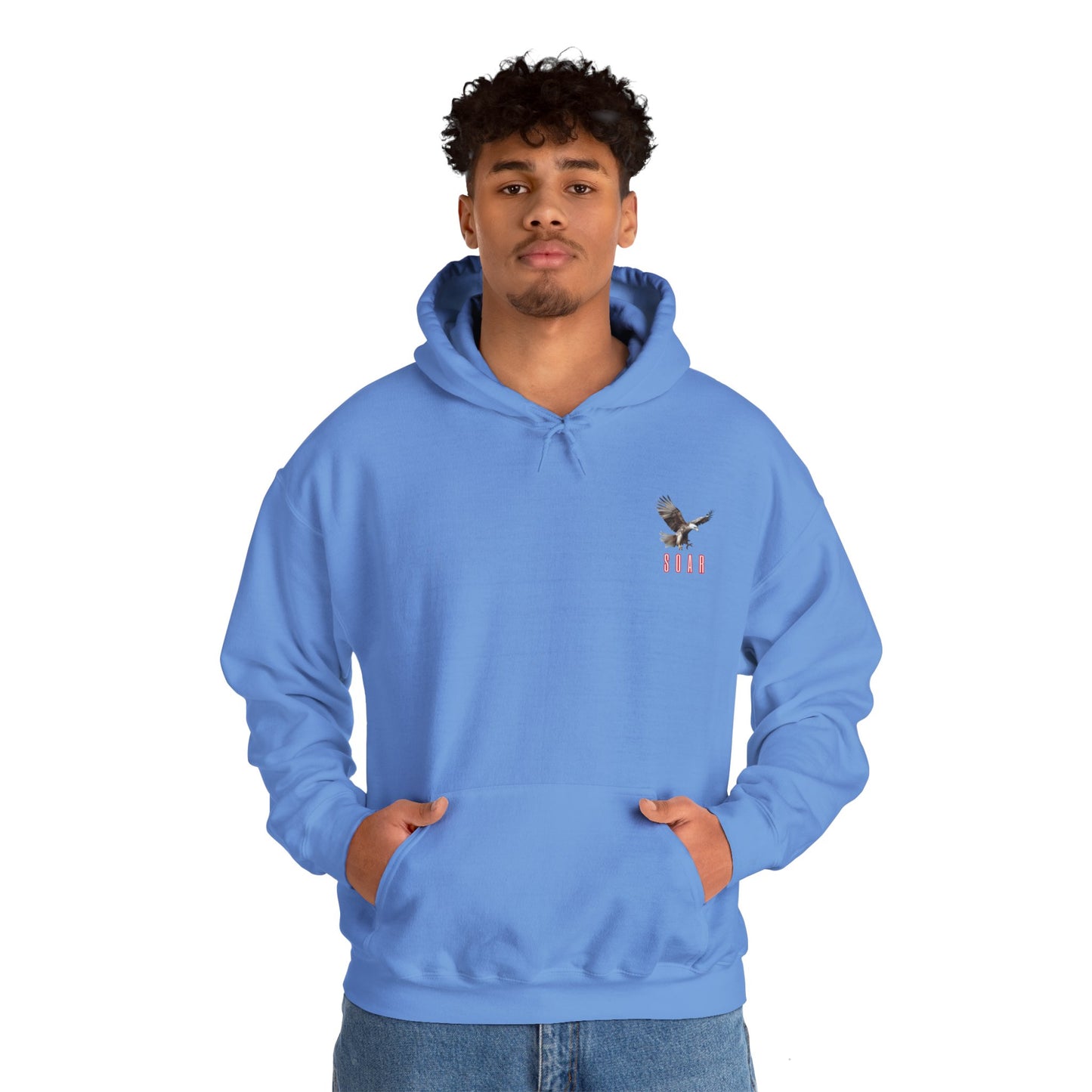 Unisex Heavy Blend™ Hooded Graphic Design (SOAR) Sweatshirt