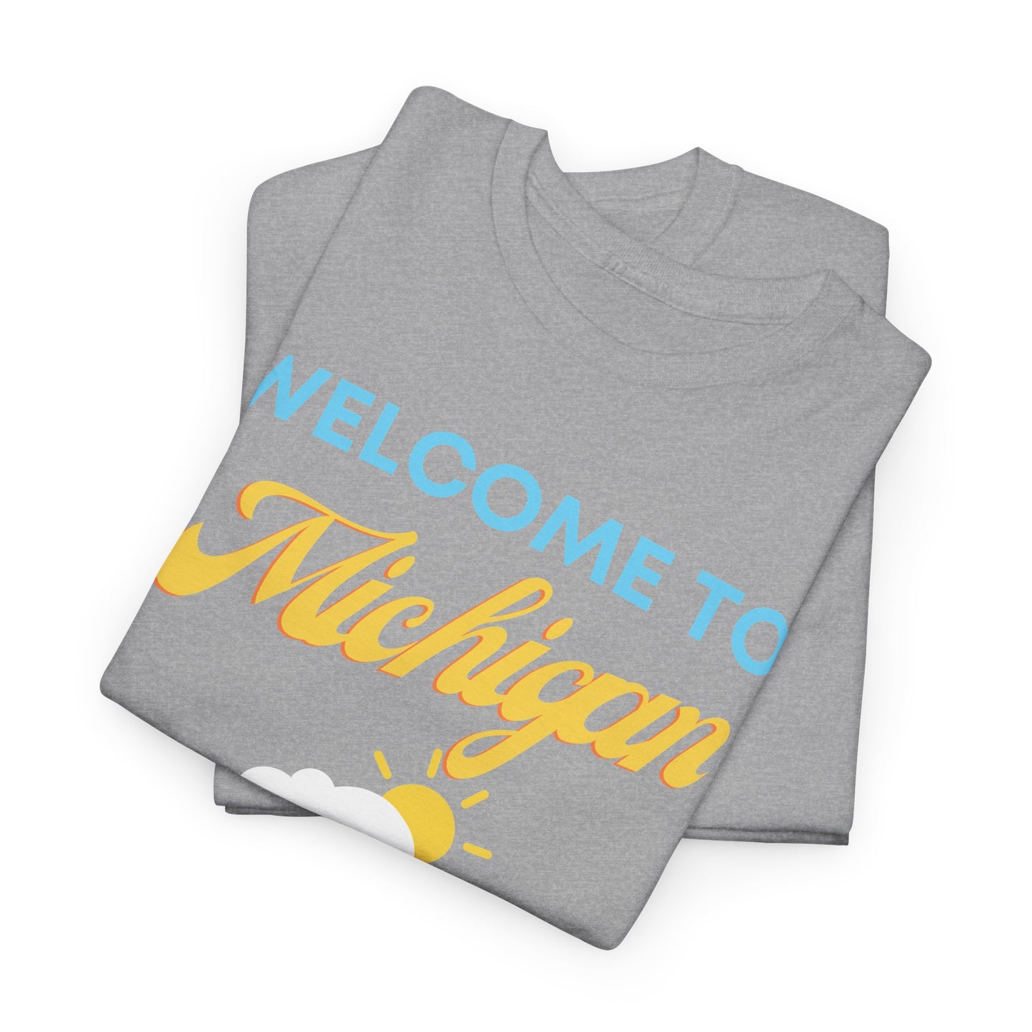 Unisex Heavy Cotton (Welcome To Michigan) T-shirt