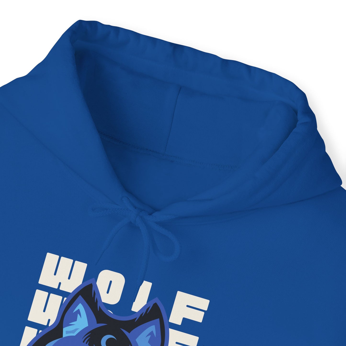 Unisex Heavy Blend™ Graphic Design (WOLF) Hooded Sweatshirt