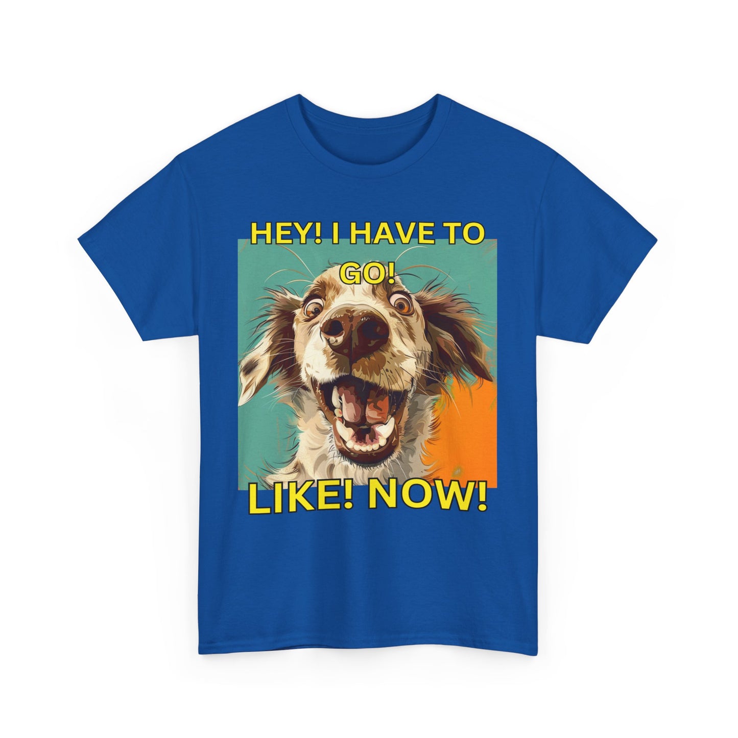 Unisex Heavy Cotton design (HEY I Got To Go) T-shirt