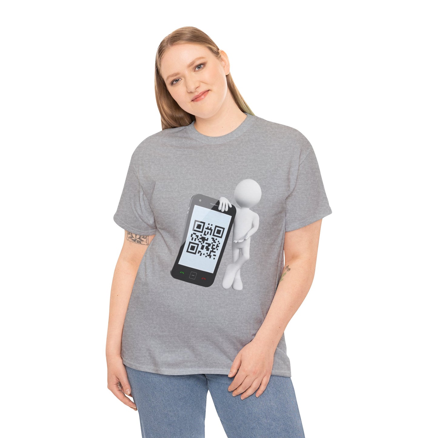 Unisex Heavy Cotton Graphic Design (My Cellphone) T-shirt