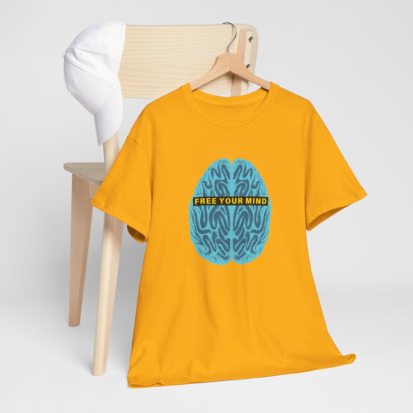 Unisex Heavy Cotton Graphic design (Free Your Mind) T-shirt