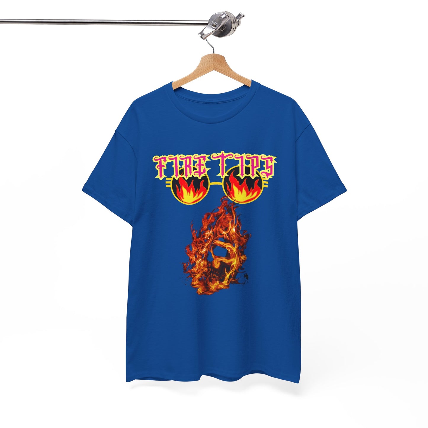 Unisex Heavy Cotton Graphic design (Fire Tips) T-shit