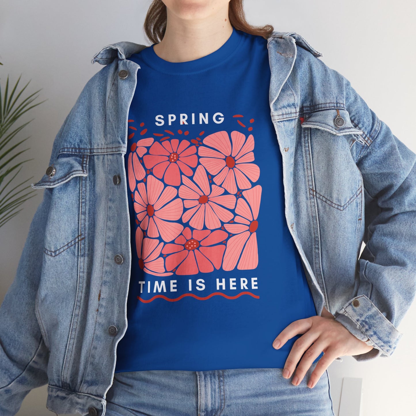 Unisex Heavy Cotton Graphic Design (Spring Time is Here) T-shirt