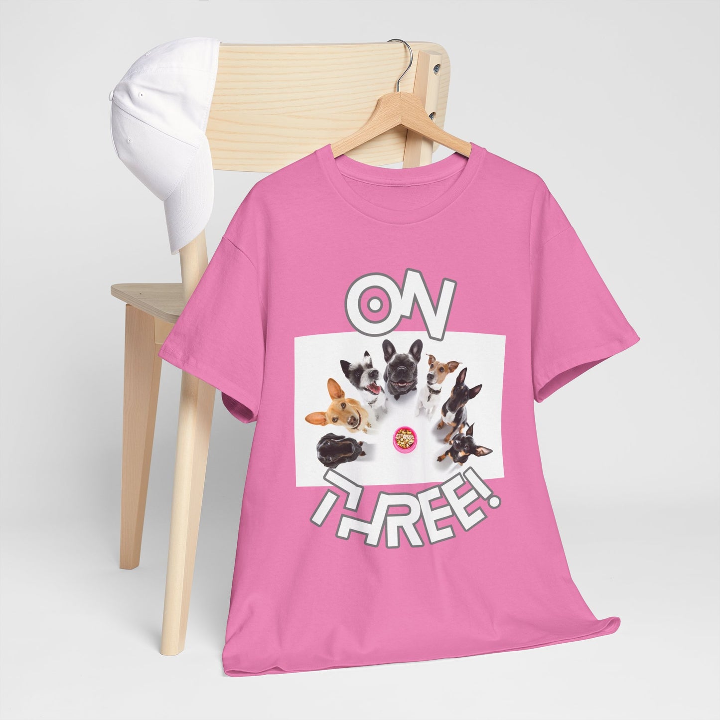 Unisex Heavy Cotton Graphic design (On Three) T-shirt