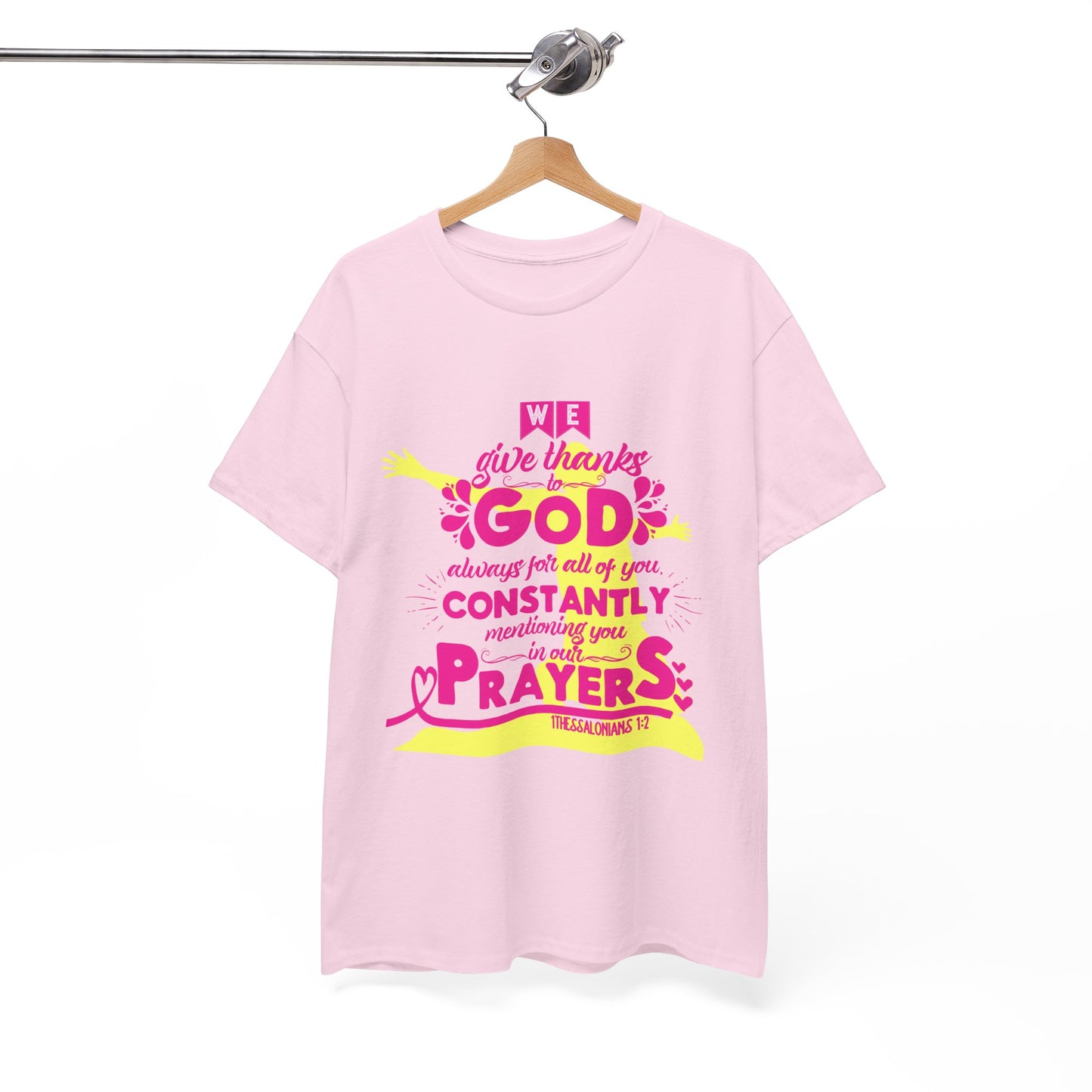 Unisex Heavy Cotton Graphic design (Give Thanks to God) T-shirt