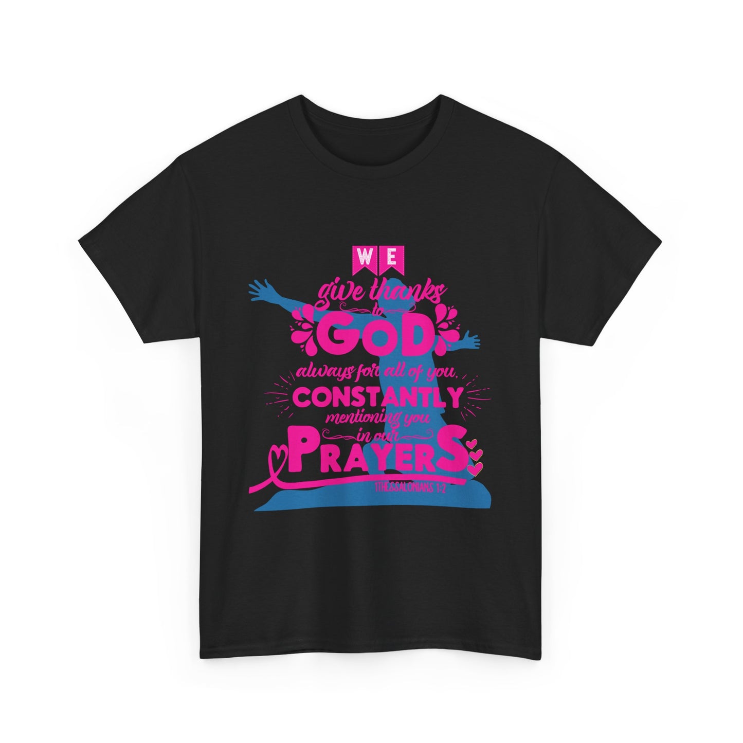 Unisex Heavy Cotton Graphic design (Through God) T-shirts