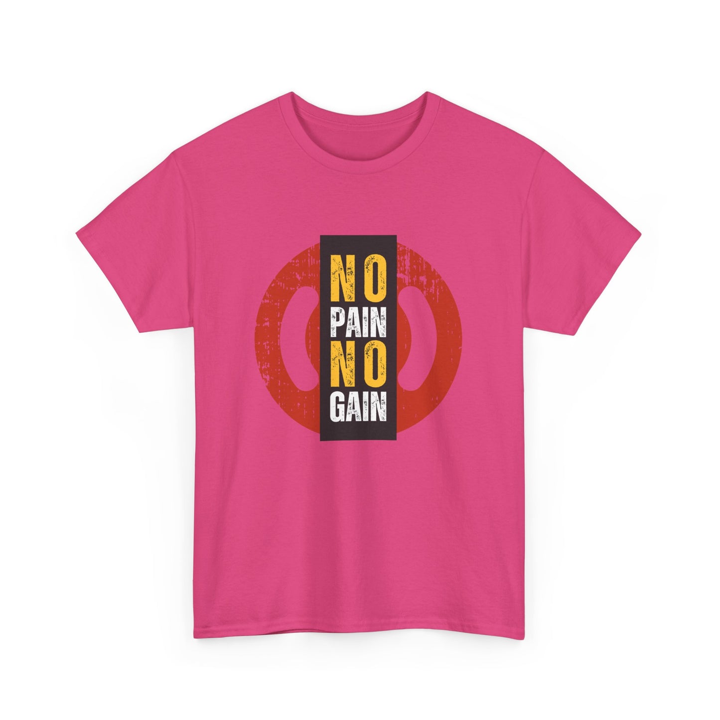 Unisex Heavy Cotton Graphic design (No Pain No Gain) T-shirt