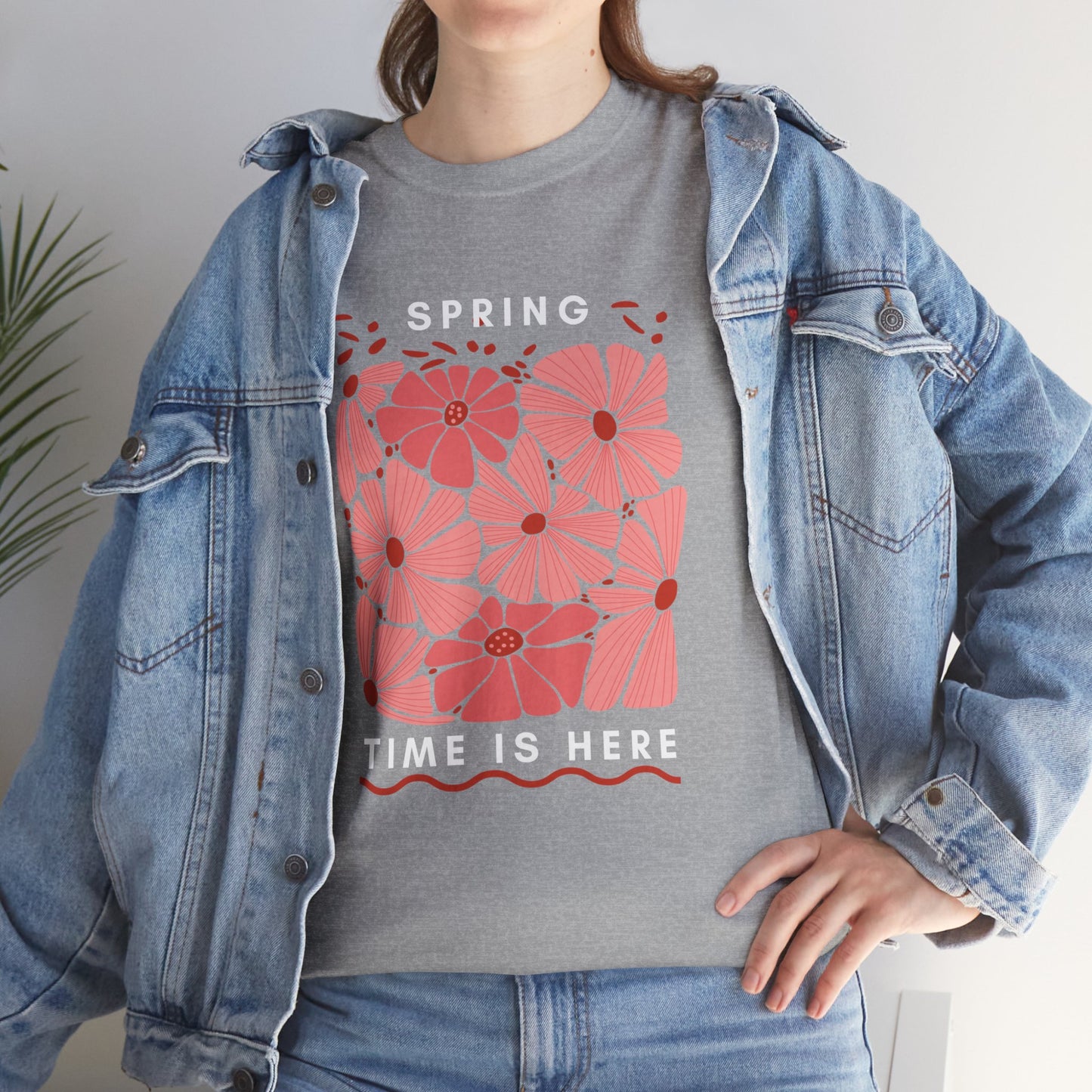 Unisex Heavy Cotton Graphic Design (Spring Time is Here) T-shirt