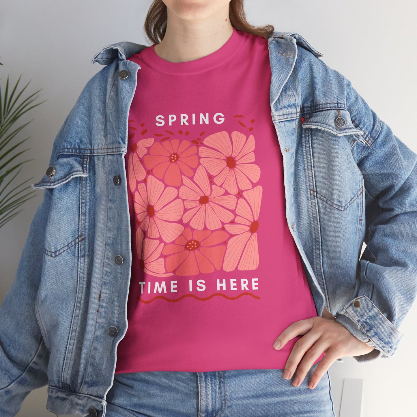 Unisex Heavy Cotton Graphic Design (Spring Time is Here) T-shirt