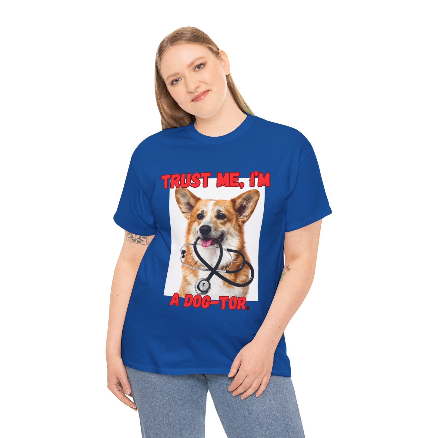 Unisex Heavy Cotton Graphic Design (DOG JOKE) T-shirt