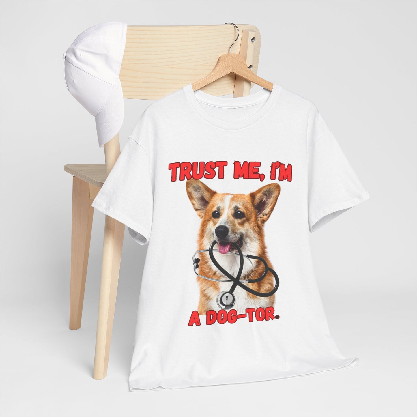 Unisex Heavy Cotton Graphic Design (DOG JOKE) T-shirt